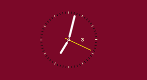 svg clock