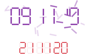 variable digital clock